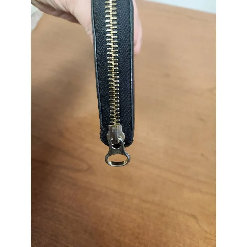 See By Chloe long black Zip around wallet